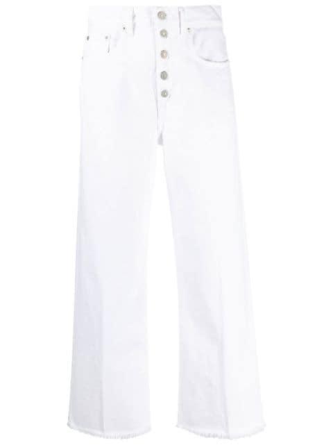 cropped wide-leg jeans by POLO RALPH LAUREN