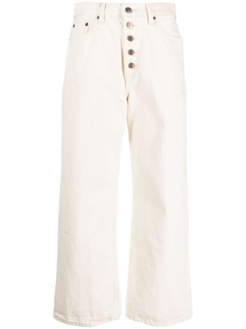 cropped wide-leg trousers by POLO RALPH LAUREN