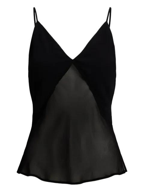 cross-back V-neck top by POLO RALPH LAUREN