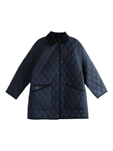 diamond-quilted coat by POLO RALPH LAUREN