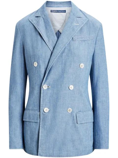 double-breasted blazer by POLO RALPH LAUREN