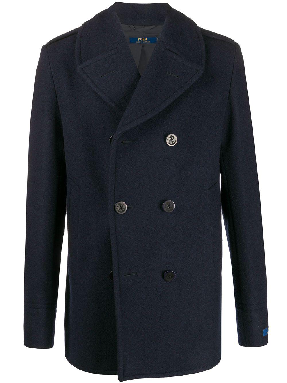 double breasted coat by POLO RALPH LAUREN