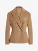 double-breasted crest-patch blazer by POLO RALPH LAUREN double-breasted crest-patch blazer by POLO RALPH LAUREN