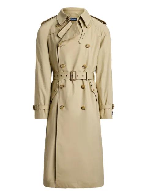 double-breasted trench coat by POLO RALPH LAUREN
