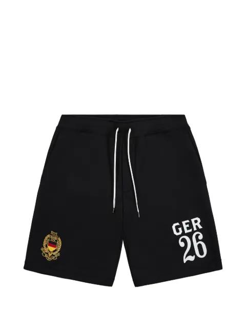 double-knit logo-print shorts by POLO RALPH LAUREN
