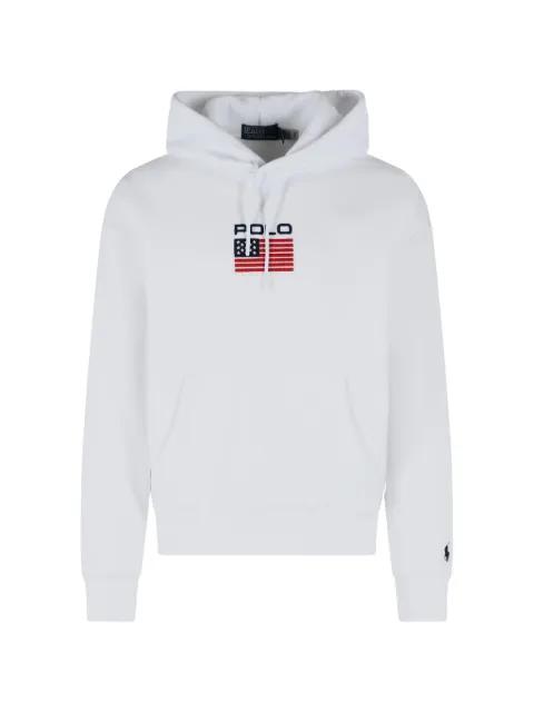 drawstring logo hoodie by POLO RALPH LAUREN