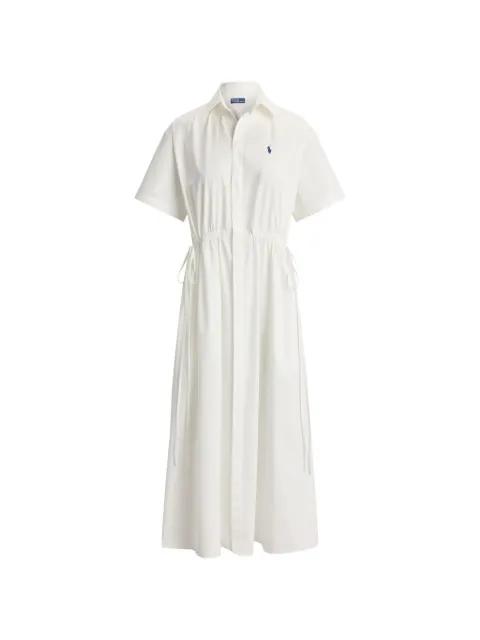 drawstring midi dress by POLO RALPH LAUREN
