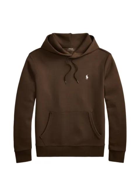 drawstring pony double-knit hoodie by POLO RALPH LAUREN