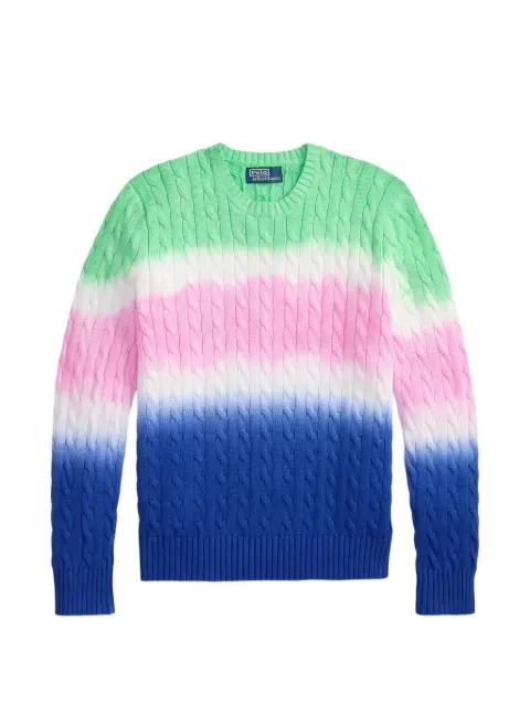 dye cable-knit sweater by POLO RALPH LAUREN