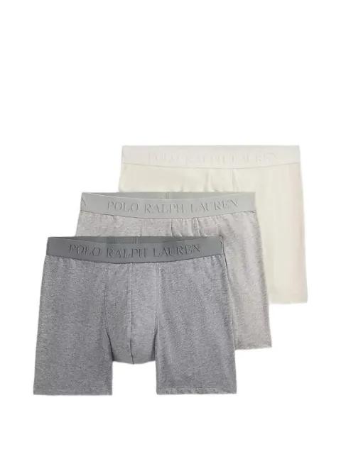 embossed-logo boxers (set of three) by POLO RALPH LAUREN