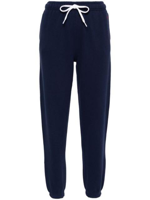 embroidered-Polo Pony track pants by POLO RALPH LAUREN