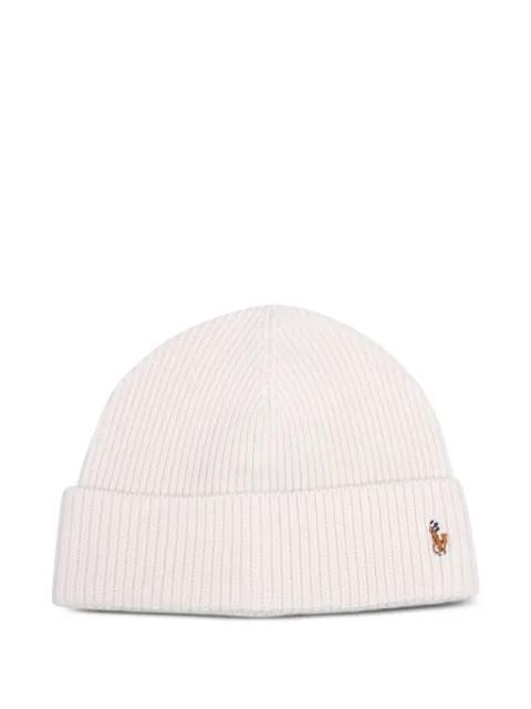 embroidered beanie hat by POLO RALPH LAUREN