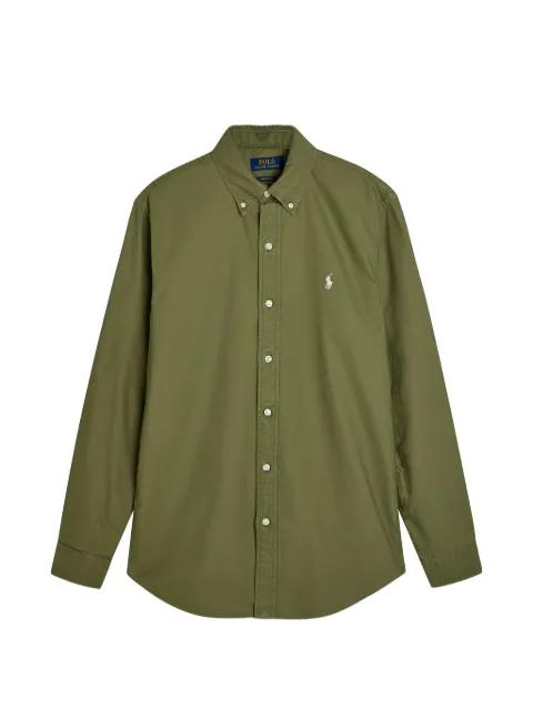 embroidered button-down shirt by POLO RALPH LAUREN