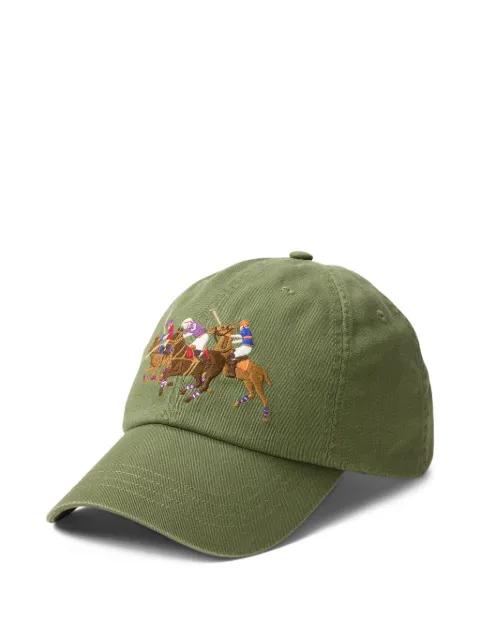 embroidered cap by POLO RALPH LAUREN