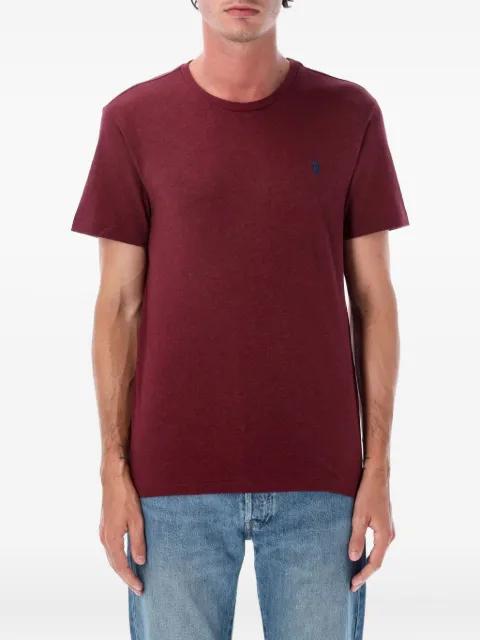 embroidered crew-neck T-shirt by POLO RALPH LAUREN