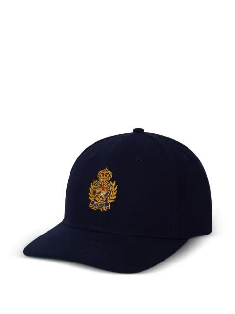 embroidered-detail cap by POLO RALPH LAUREN