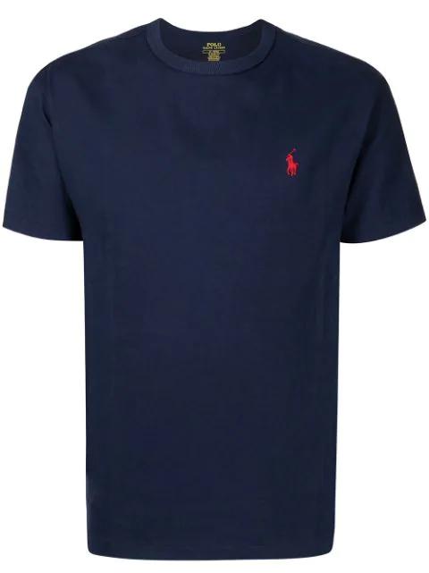 embroidered-logo cotton T-shirt by POLO RALPH LAUREN