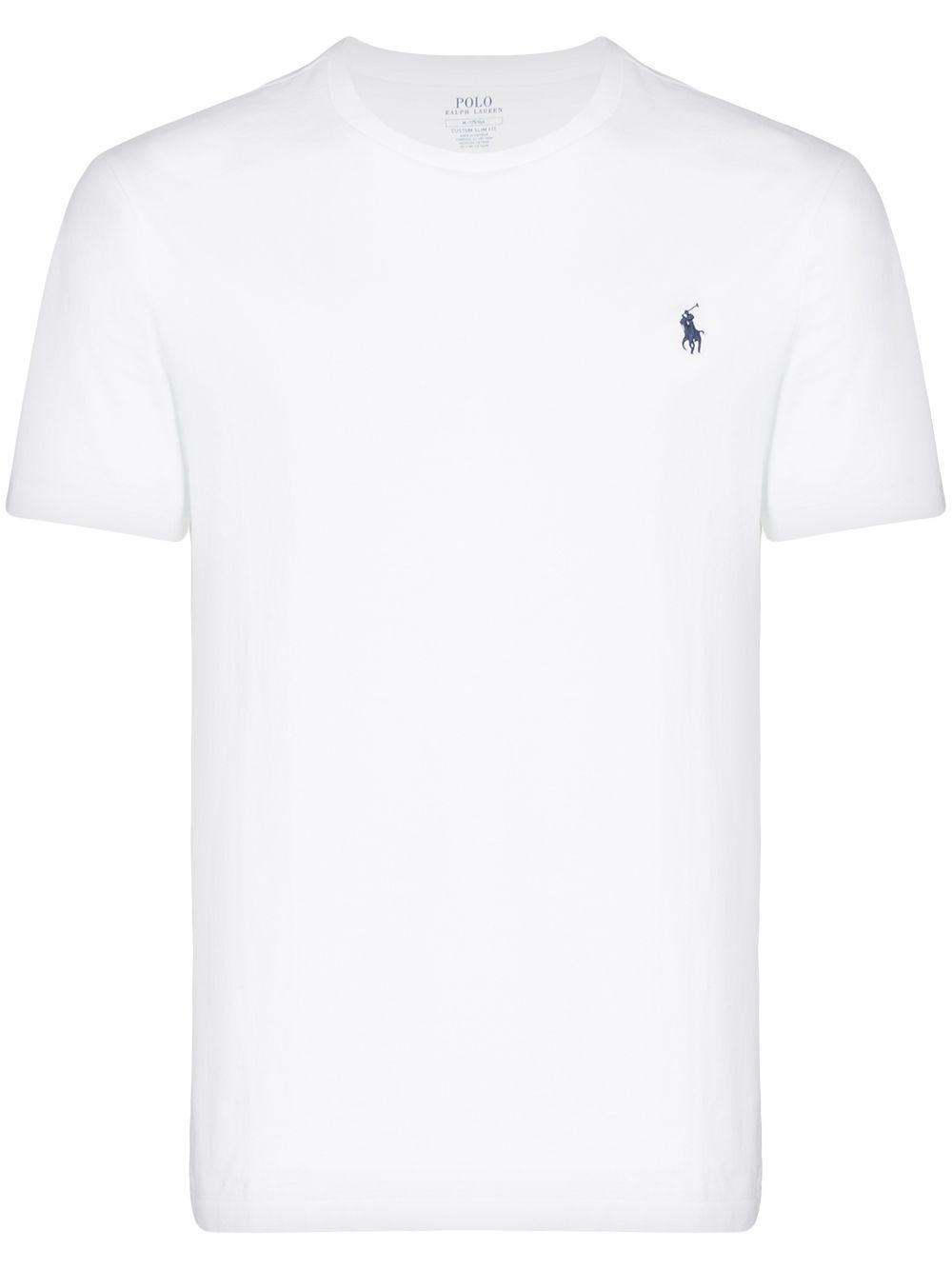 embroidered-logo cotton T-shirt by POLO RALPH LAUREN
