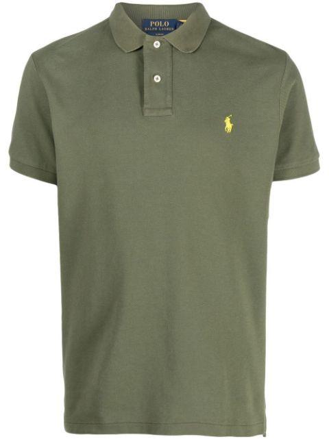 embroidered-logo detail polo shirt by POLO RALPH LAUREN