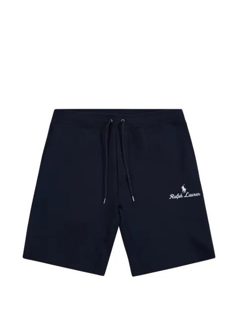 embroidered-logo drawstring shorts by POLO RALPH LAUREN