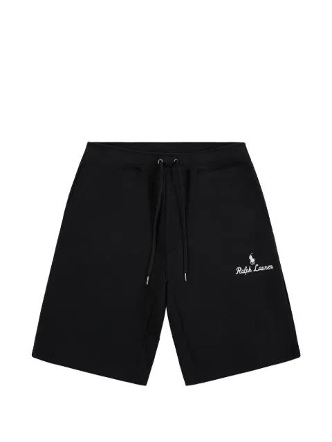 embroidered-logo drawstring shorts by POLO RALPH LAUREN