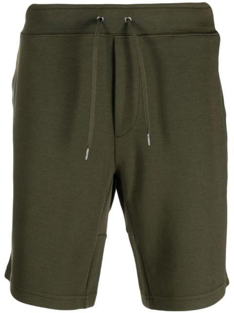 embroidered-logo drawstring track shorts by POLO RALPH LAUREN