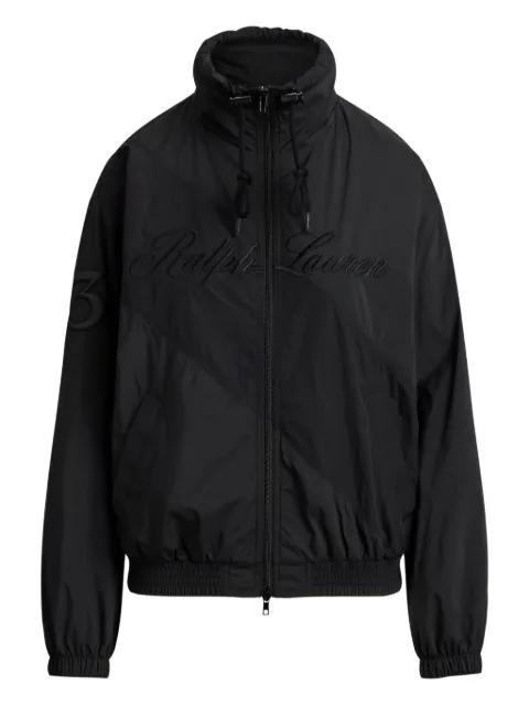 embroidered-logo panelled jacket by POLO RALPH LAUREN