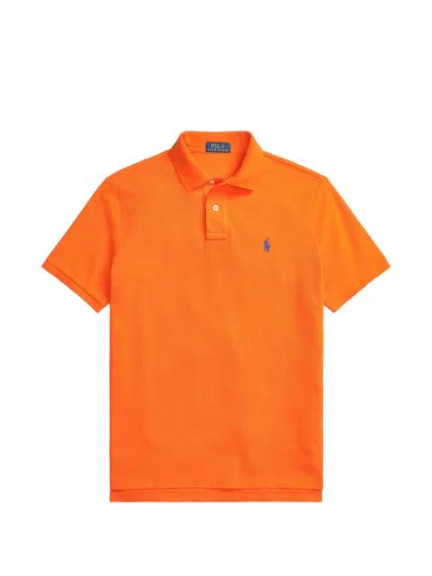 embroidered-logo piqué polo shirt by POLO RALPH LAUREN
