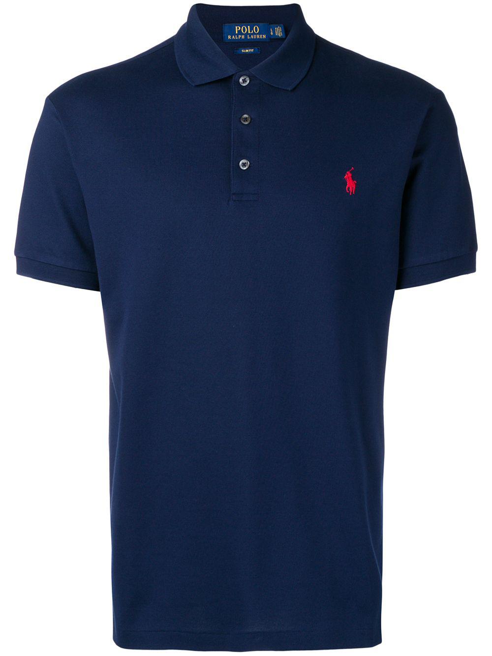 embroidered logo polo shirt by POLO RALPH LAUREN