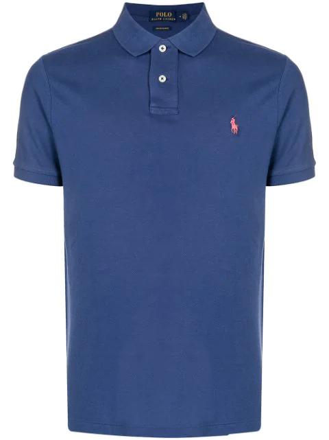 embroidered logo polo shirt by POLO RALPH LAUREN
