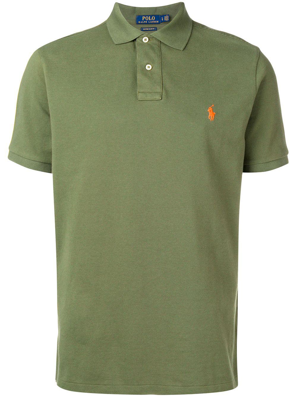 embroidered logo polo shirt by POLO RALPH LAUREN