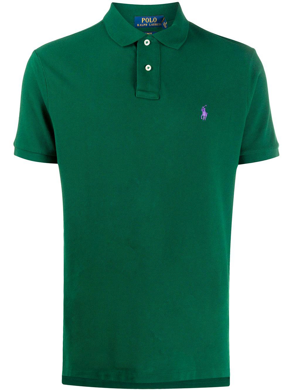 embroidered logo polo shirt by POLO RALPH LAUREN