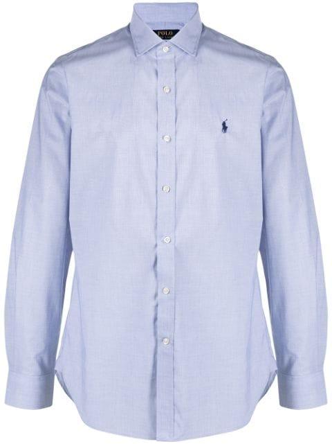 embroidered logo shirt by POLO RALPH LAUREN