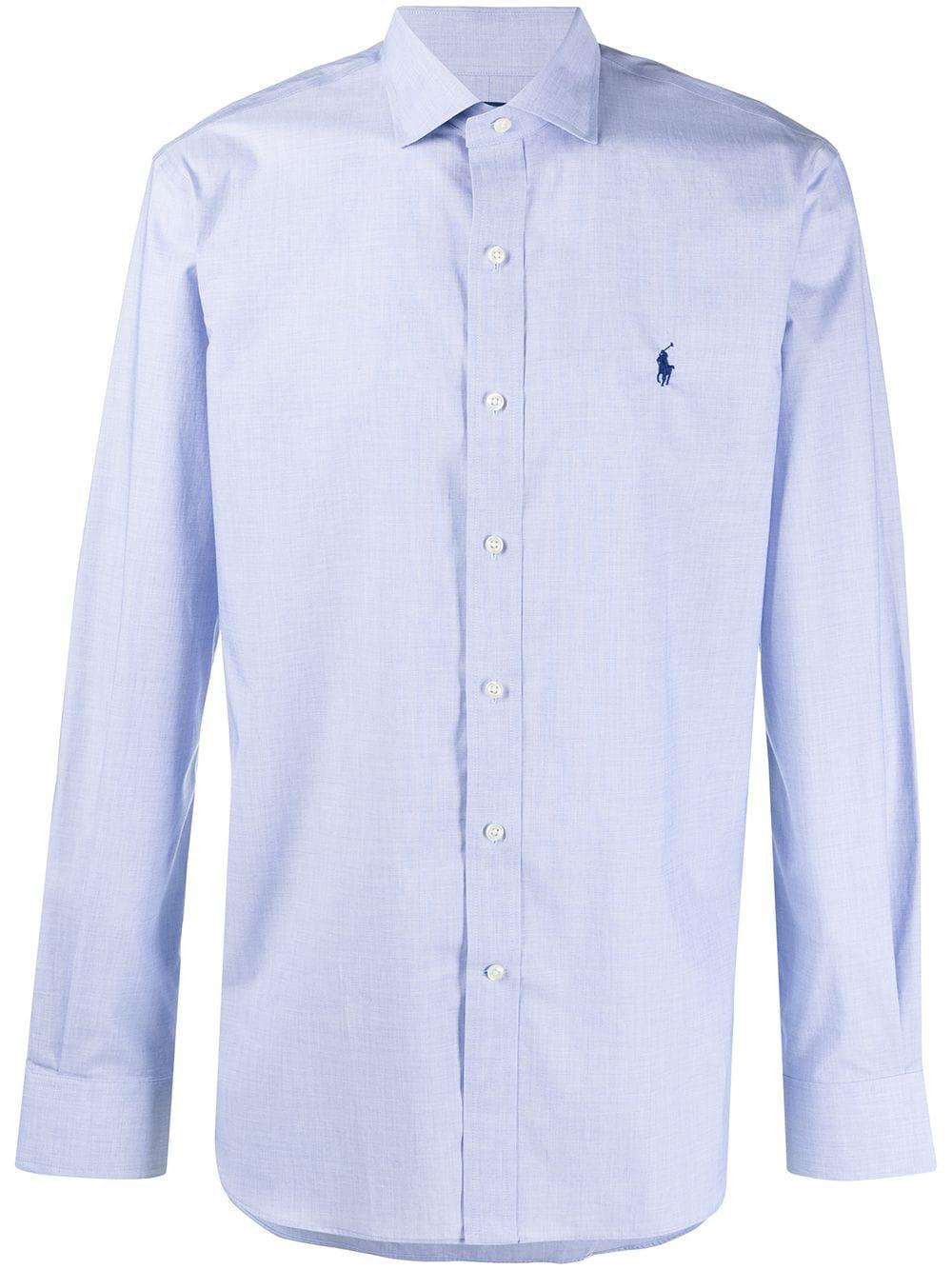 embroidered logo shirt by POLO RALPH LAUREN