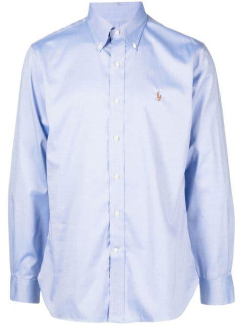 embroidered-logo shirt by POLO RALPH LAUREN