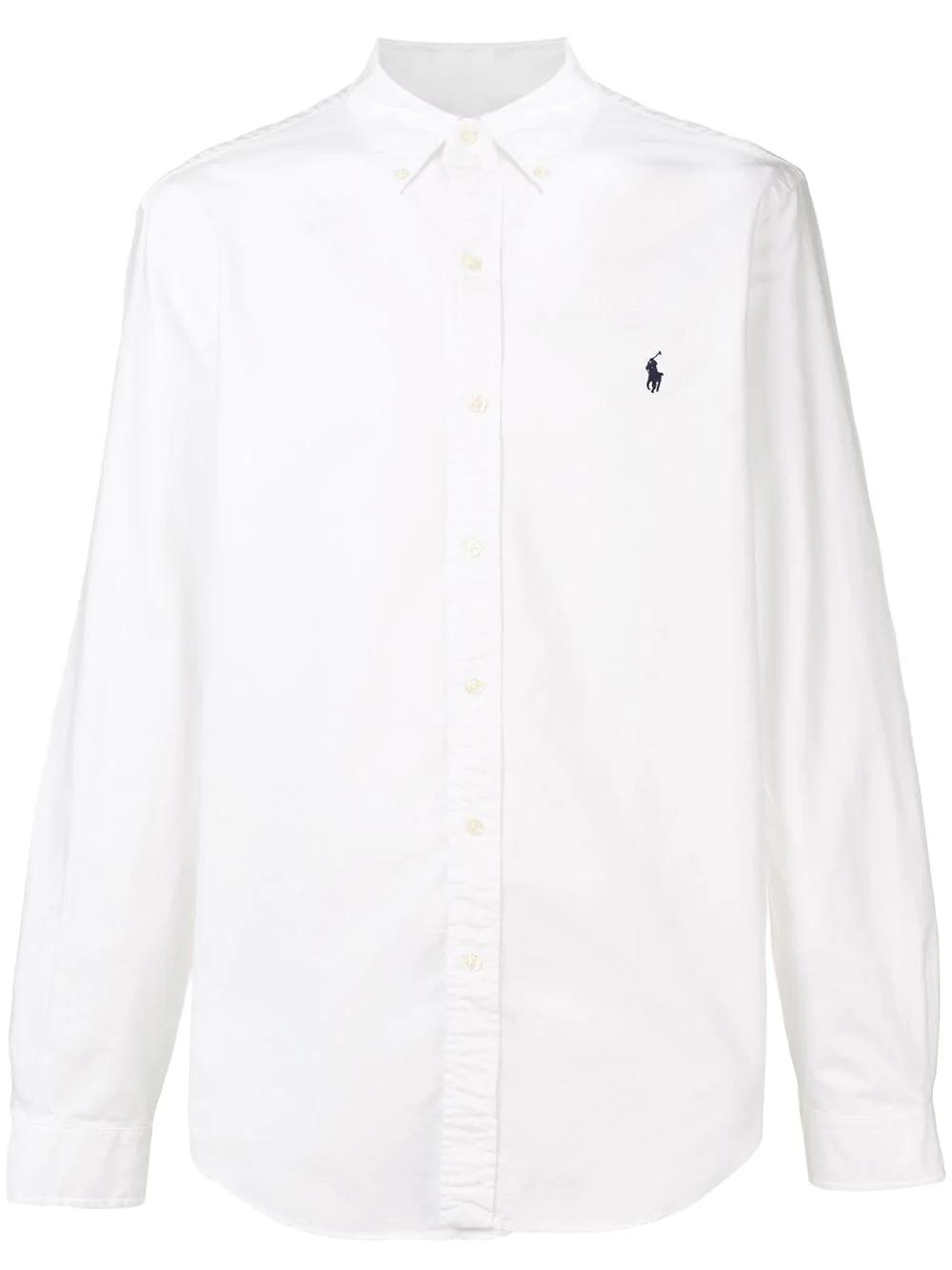 embroidered logo shirt by POLO RALPH LAUREN