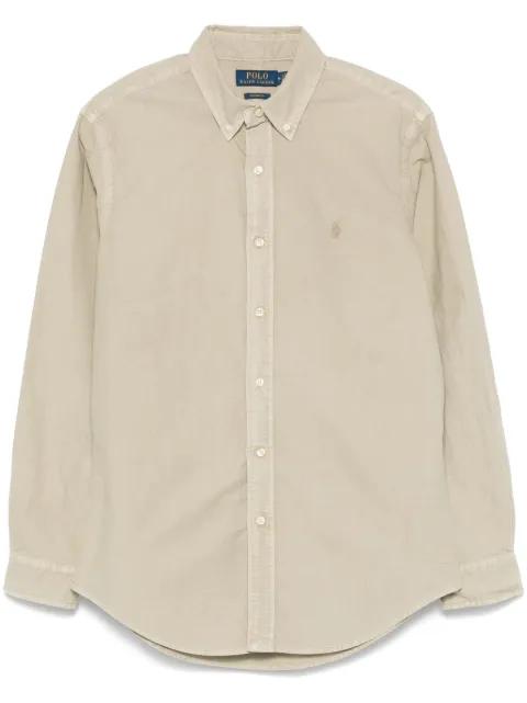 embroidered-logo shirt by POLO RALPH LAUREN