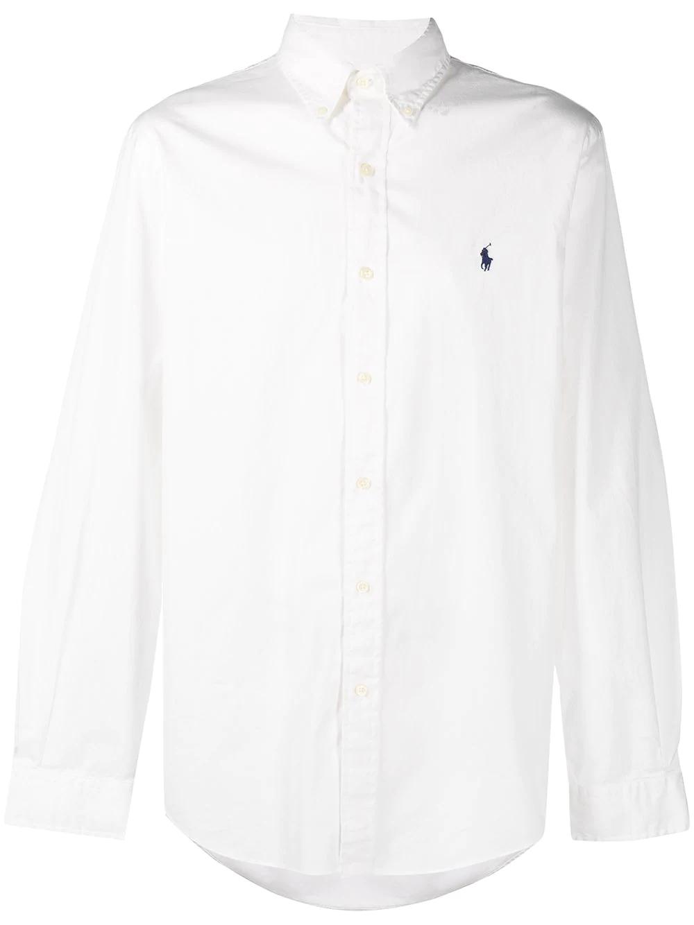 embroidered logo shirt by POLO RALPH LAUREN