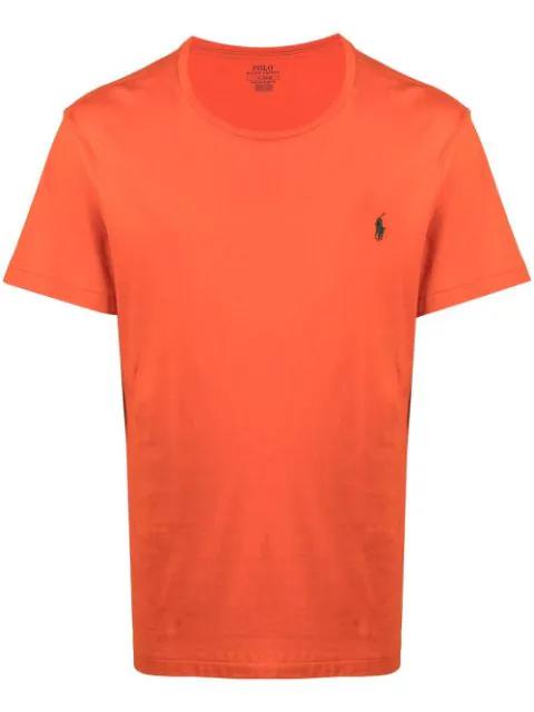 embroidered-logo short-sleeve T-shirt by POLO RALPH LAUREN