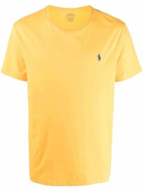 embroidered-logo short-sleeved T-shirt by POLO RALPH LAUREN