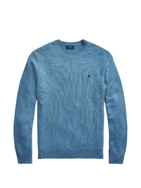embroidered-logo sweater by POLO RALPH LAUREN