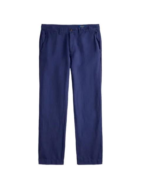 embroidered-logo trousers by POLO RALPH LAUREN