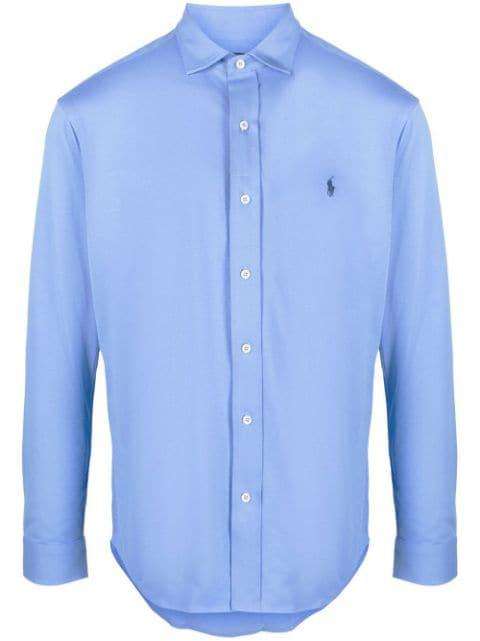 embroidered polo-pony shirt by POLO RALPH LAUREN