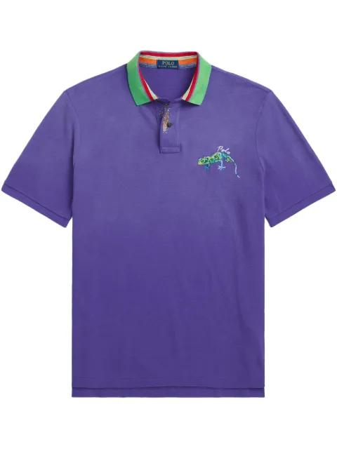 embroidered polo shirt by POLO RALPH LAUREN