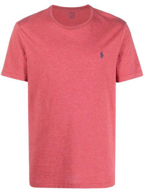embroidered-pony detail T-shirt by POLO RALPH LAUREN