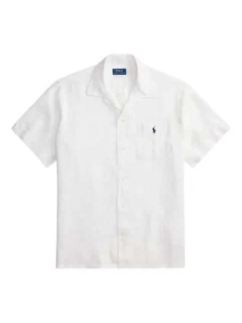 embroidered pony short-sleeved shirt by POLO RALPH LAUREN