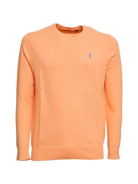 embroidered slim-fit sweater by POLO RALPH LAUREN