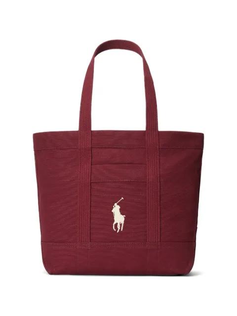 embroidery tote bag by POLO RALPH LAUREN
