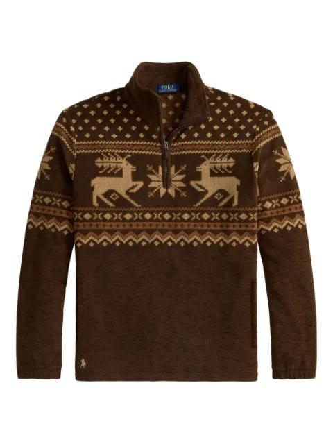fair isle-knit sweater by POLO RALPH LAUREN