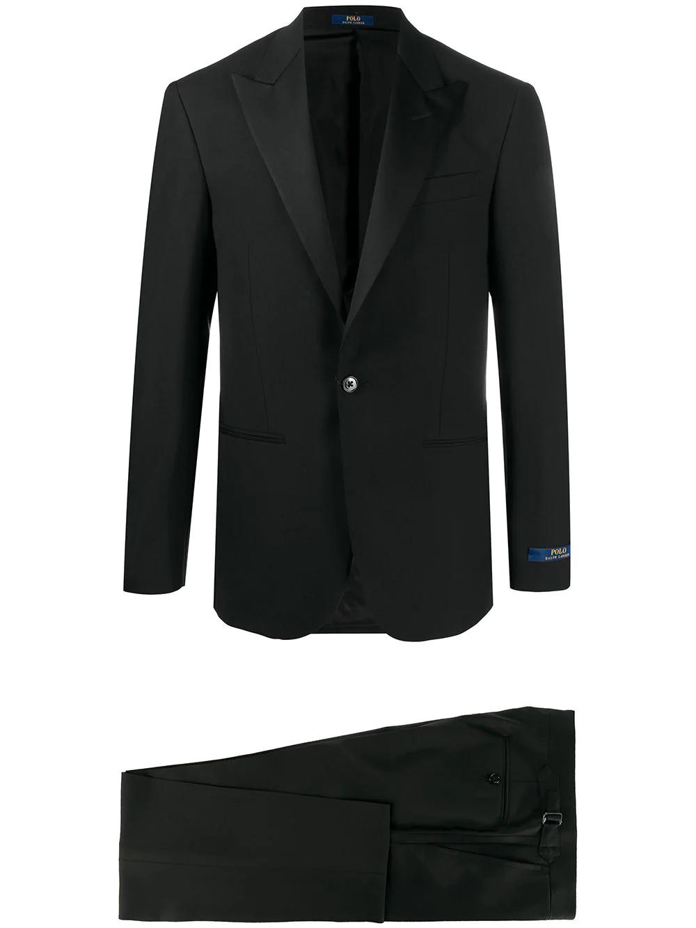 fitted tuxedo suit by POLO RALPH LAUREN